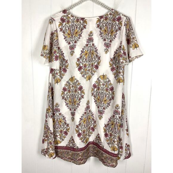 Show Me Your Mumu Kylie Mini Dress in Flower Shower Size XS Boho Lined - Picture 8 of 9
